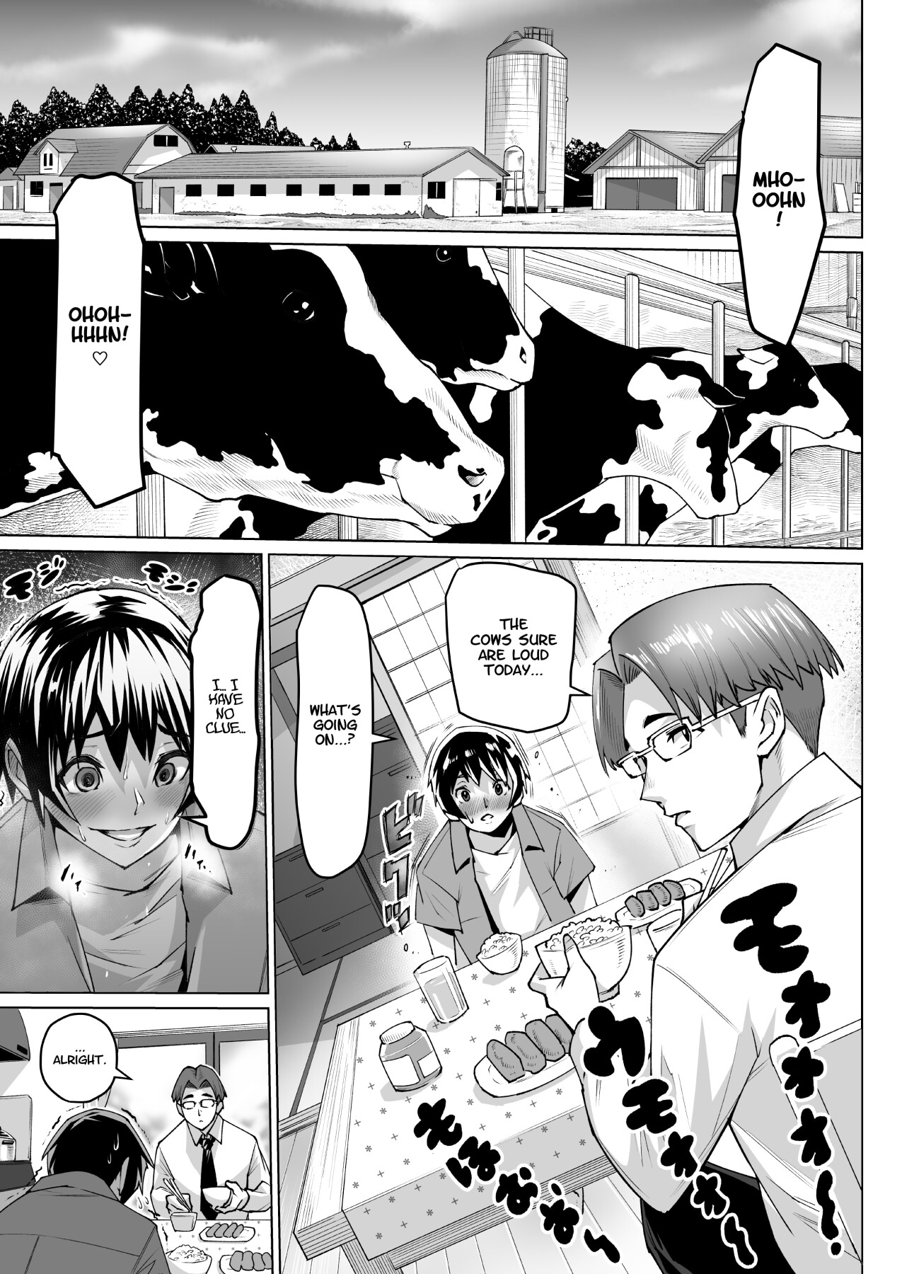 Hentai Manga Comic-Big breasted cow mom cuckold farm Mana Ushio 34 years old ~ Mother who was impregnated and kept as a livestock ~ 1-Read-3